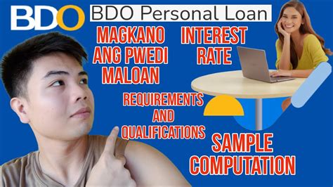 bdo personal loan|banks who offer personal loans.